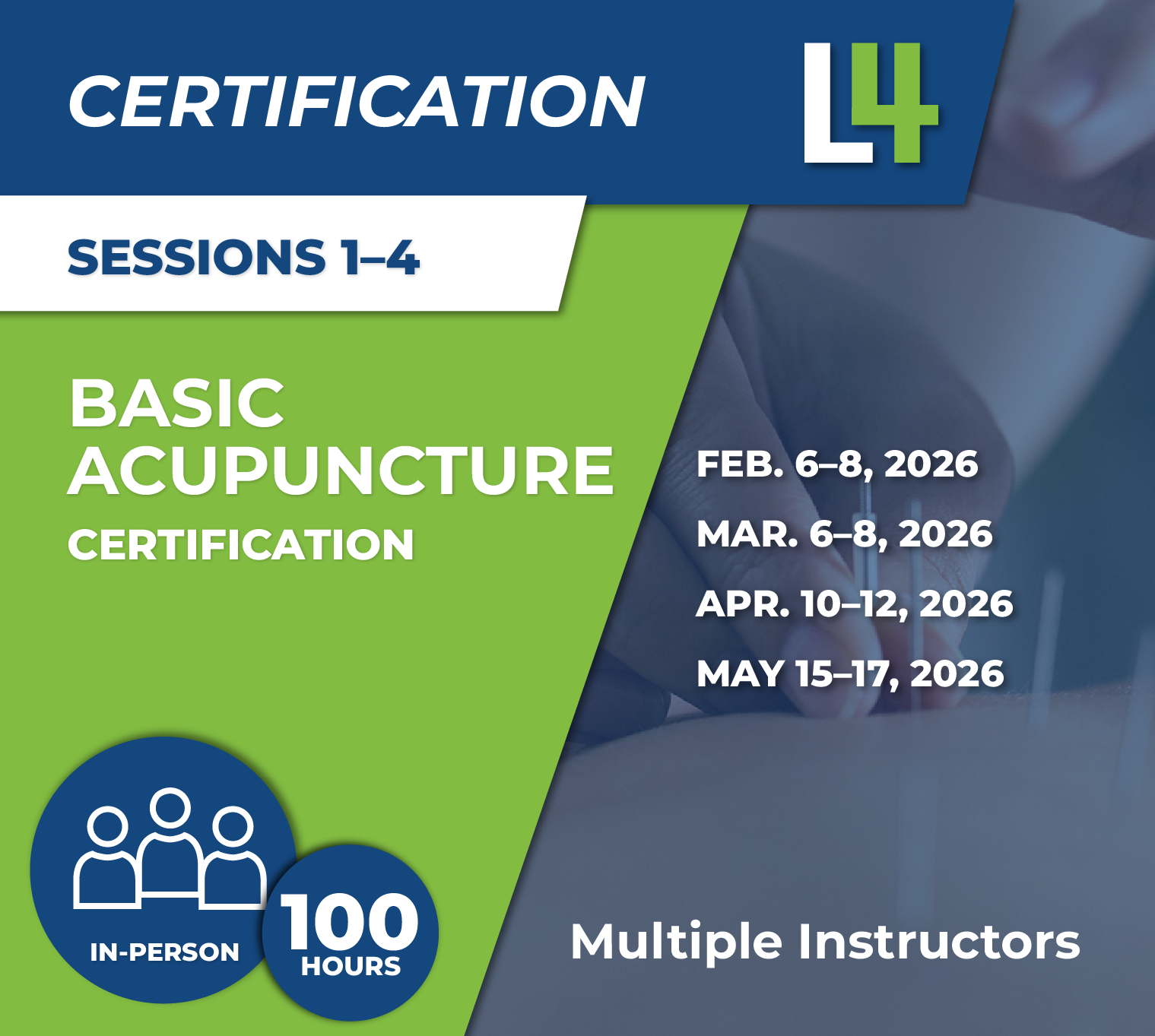 Basic Acupuncture Certification